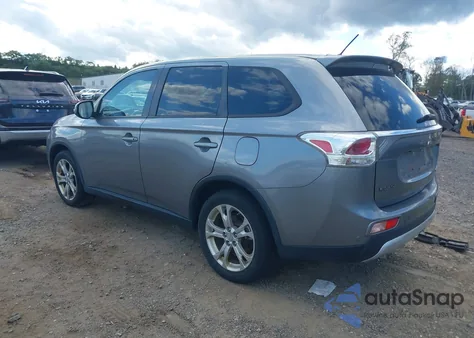 2015 Mitsubishi Outlander Se from USA, damaged, VIN JA4AZ3A30FZ000244
